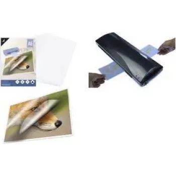 KANGARO K-16009 pellicole di laminazione A4 lucide 250 micron (2x125) 216x303 mm - 1 pezzo