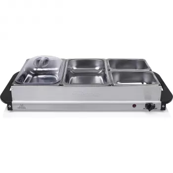 Tristar BP-6285 scaldavivande da buffet, 300 W, acciaio inox