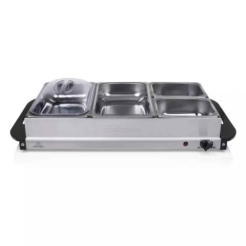 Tristar BP-6285 scaldavivande buffet, 300 W, acciaio inox