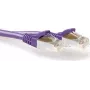 ACT FB2305 cavo patch di rete Cat6a S/FTP LSZH 5 m, viola