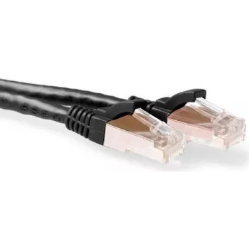 ACT Cavo di rete Cat6a S/FTP 1,5 m, nero (IB9251)