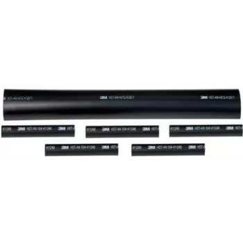 3M TE100050984 Guaina termorestringente 12,7 mm nera confezione da 4