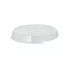 PAPSTAR Circulware coperchio rotondo trasparente per ciotole, polipropilene con 30% di cariche minerali, 180 mm, 1 pz. 97020