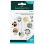 Faber-Castell Tack-It pasta adesiva, rimovibile e riutilizzabile, bianca, 84 pz. (589150)