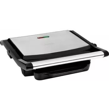 Princess Panini grill elettrico da contatto argento, nero (01.112415.01.001)