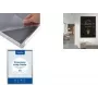 EUROPEL Economy cornice a clip, DIN A5, 25 mm, alluminio anodizzato argento, 1 pz. 355097
