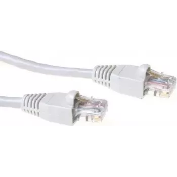 ACT IB6300 Cavo patch di rete Cat5e U/UTP 0,5 m avorio