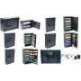 PAVO Advanced Portachiavi per 300 chiavi con serratura a combinazione e impronta digitale, pareti in acciaio 8025176