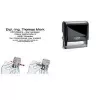 Trodat Printy 4915 4.0 Timbro autoinchiostrante automatico, 7 righe, nero 53538