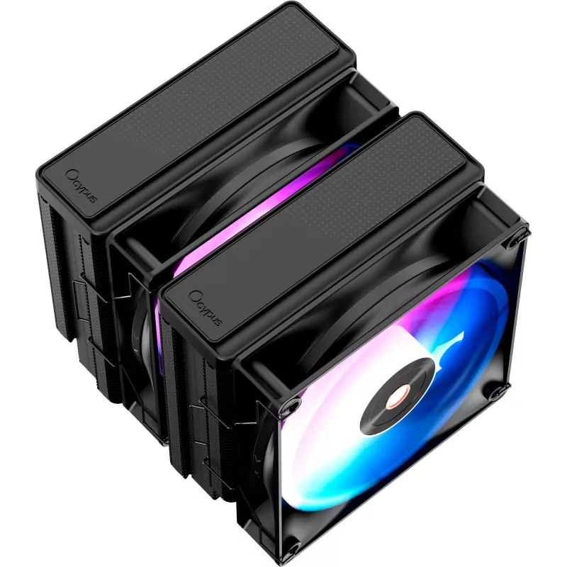 Ocypus Delta A62 ARGB nero ventola per case 120 mm PWM