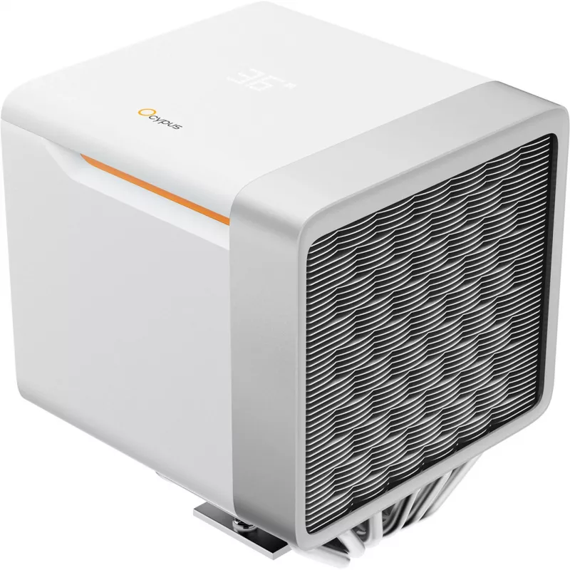 Ocypus Delta A62 EX dissipatore ad aria Digital per CPU, 120 mm, bianco