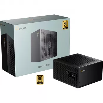 OCYPUS Iota P1000 1000W 80 PLUS Gold ATX 3.0 alimentatore completamente modulare - nero