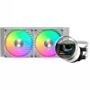 Ocypus Sigma L24 ARGB bianco dissipatore a liquido per CPU 240mm