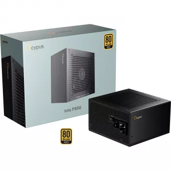 OCYPUS Iota P850 nero 850W 80 PLUS Gold alimentatore ATX 3.0 PCIe 5.0 completamente modulare