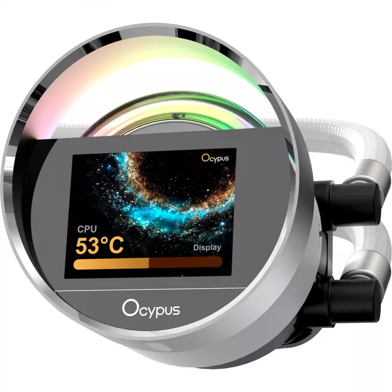 Ocypus Sigma L36 ARGB bianco dissipatore a liquido per CPU 360mm
