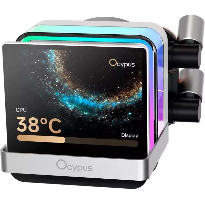 Ocypus Sigma L36 PRO bianco dissipatore a liquido AIO per CPU 360mm ARGB