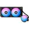 Ocypus Delta L24 ARGB V2 dissipatore a liquido all-in-one per CPU 240mm - nero