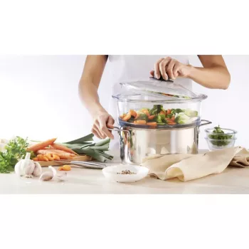 PYREX coperchio in vetro 24 cm, vetro borosilicato