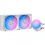 Ocypus Delta L24 ARGB V2 bianco dissipatore a liquido AIO per CPU 240mm