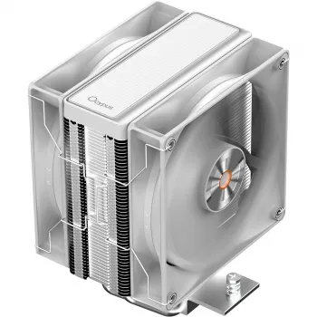 Ocypus Delta A40 Elite doppia ventola bianco dissipatore ad aria per CPU 120 mm