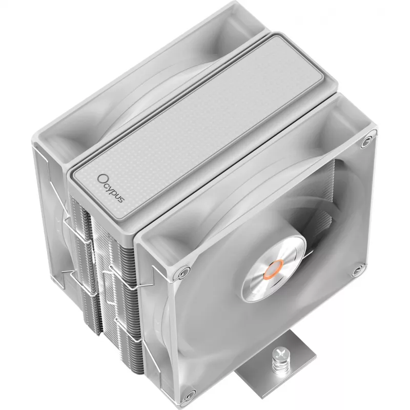 Ocypus Delta A40 Elite doppia ventola bianco dissipatore ad aria per CPU 120 mm