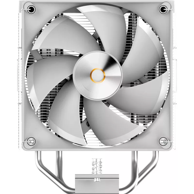 Ocypus Delta A40 Elite doppia ventola bianco dissipatore ad aria per CPU 120 mm