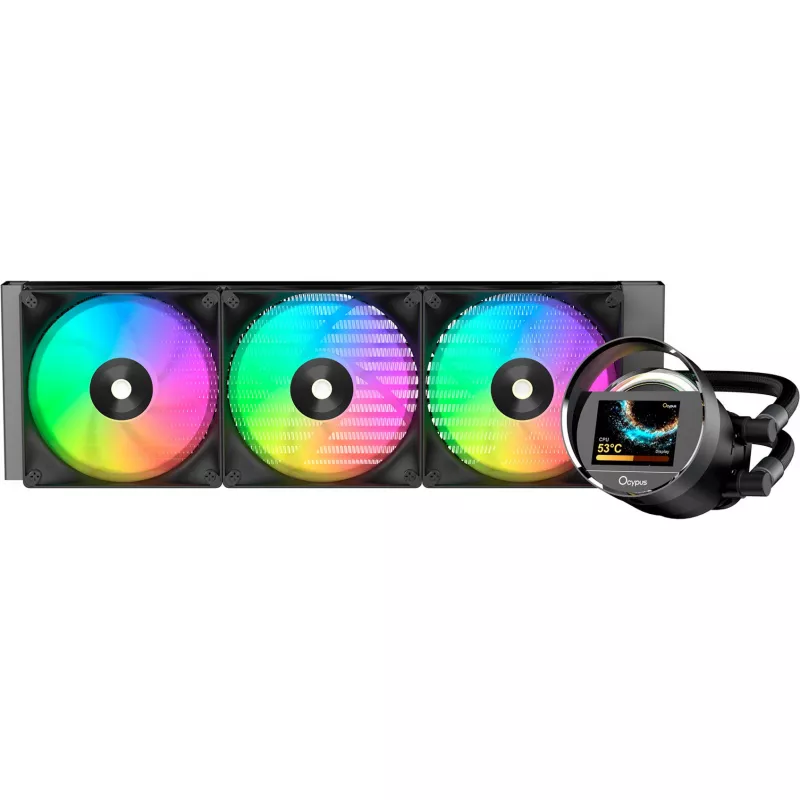 Ocypus Sigma L36 ARGB nero dissipatore a liquido AIO per CPU 360mm