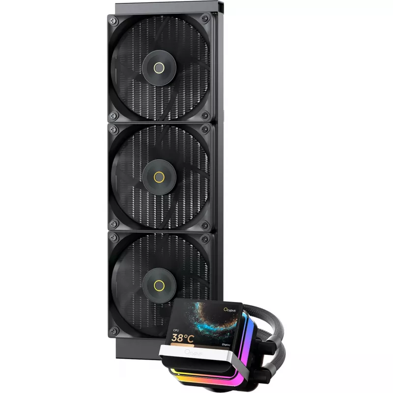 Ocypus Sigma L36 PRO dissipatore CPU AIO a liquido 360 mm ARGB nero
