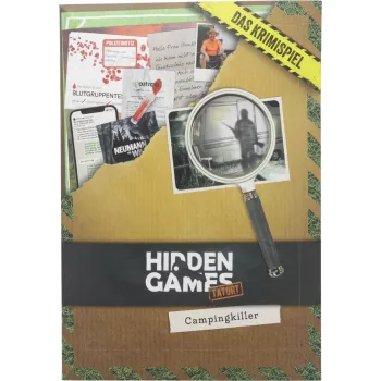 Hidden Games gioco giallo: Campingkiller (edizione tedesca)