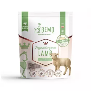 BEMO Cat agnello ipoallergenico cibo secco per gatti 2,5 kg