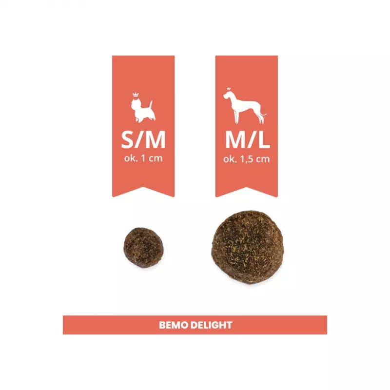 BEMO Delight manzo con tacchino cibo secco per cani 15 kg