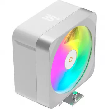 OCYPUS Delta A40 EX ARGB ventola per case 120 mm - confezione da 3, bianco