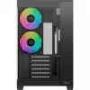 Ocypus Delta C74 ARGB nero case mid-tower con vetro panoramico