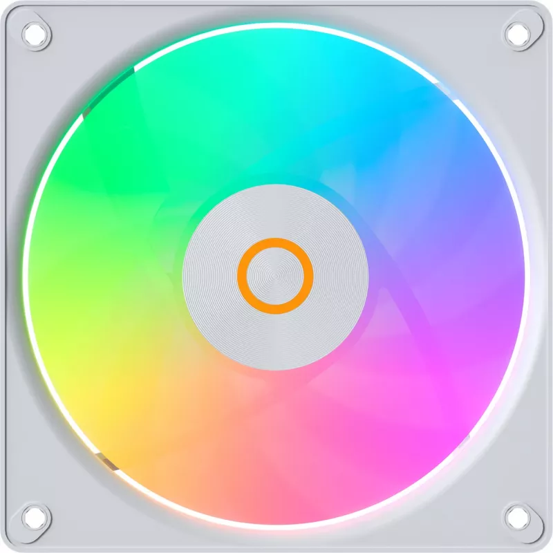 OCYPUS Gamma F12 Elite ARGB bianco confezione da 3 ventola per case 120 mm