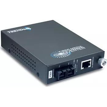 Convertitore di media in fibra ottica monomodale TRENDnet TFC-110S60 100 Mbps (SC, 60 km)