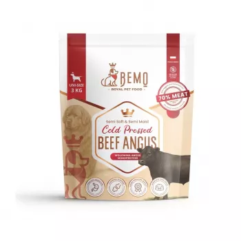 BEMO Rind Angus Mono crocchette per cani pressate a freddo 3kg