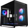 Ocypus Iota C70 ARGB nero case mid-tower con vetro panoramico