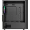 Ocypus Gamma C50 ARGB nero case con vetro temperato mid-tower
