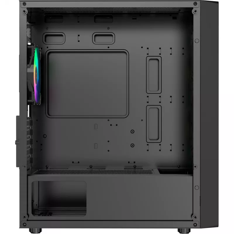 Ocypus Gamma C50 ARGB nero case con vetro temperato mid-tower