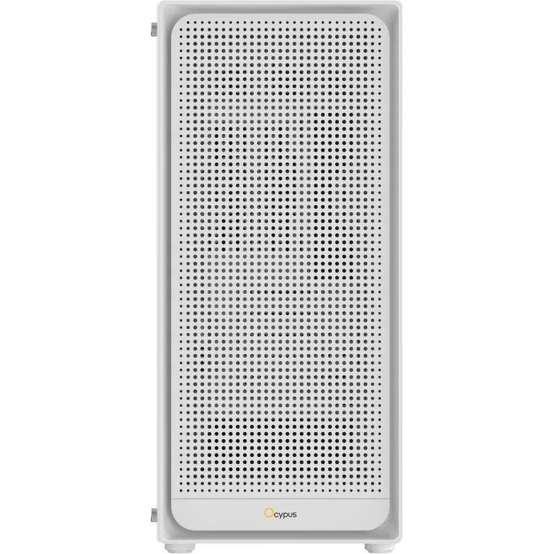 Ocypus Gamma C50 case PC bianco con vetro temperato, mid-tower
