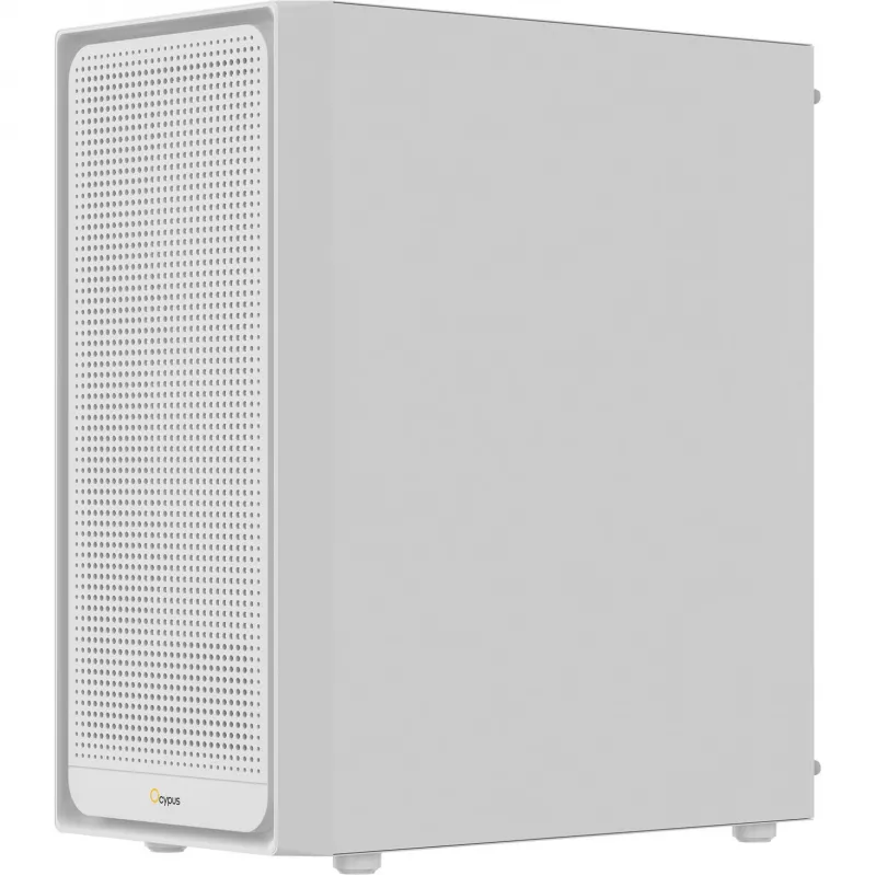 Ocypus Gamma C50 case PC bianco con vetro temperato, mid-tower