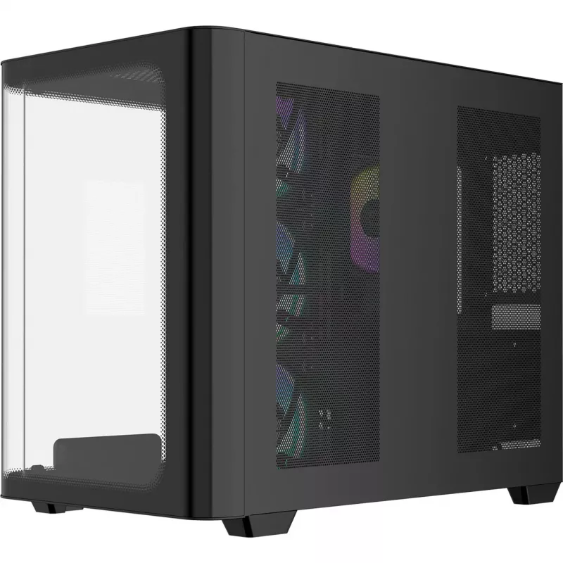 Ocypus Iota C70 Curve ARGB Digital nero case mid-tower, vetro temperato panoramico 270°