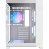 Ocypus Iota C70 ARGB case mid-tower bianco con vetro panoramico
