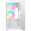 Ocypus Delta C74 ARGB case mid-tower bianco con vetro panoramico