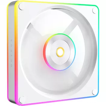 OCYPUS Sigma F12 ARGB ventola per case PC reverse 120 mm bianco
