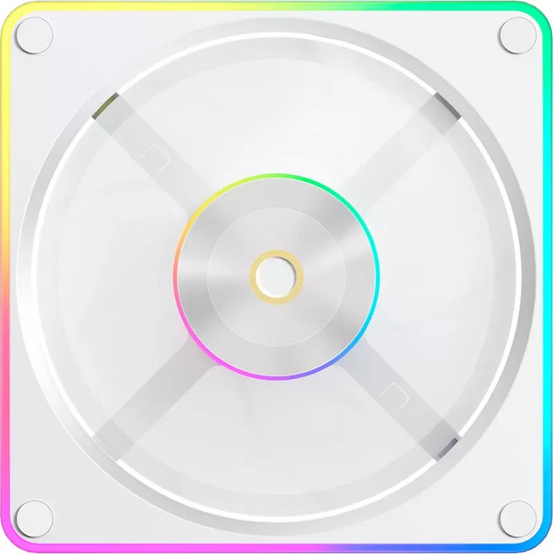 OCYPUS Sigma F12 ARGB ventola per case PC reverse 120 mm bianco