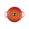 LE CREUSET Brasiera rotonda in ghisa 34cm 12L Arancione
