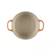 LE CREUSET Brasiera rotonda in ghisa 34cm 12L Arancione