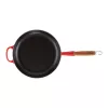 LE CREUSET Padella in ghisa con manico in legno 28 cm Rosso