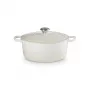 LE CREUSET Brasiera rotonda in ghisa smaltata 34cm 12L Crema